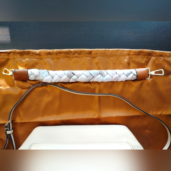 Charles & Keith Scarf Wrapped Handle Handbag - Picture 10 of 12